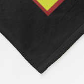 Ball Mom Baseball Softball Mom Fleece Deken (Hoek)