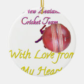 Ball NEWZEALAND Keramisch Ornament (Voorkant)