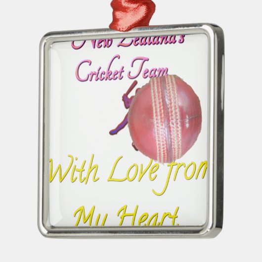 Ball NEWZEALAND Metalen Ornament (Links)