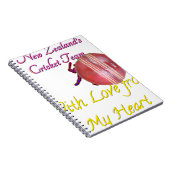 Ball NEWZEALAND Notitieboek (Rechterzijde)