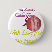 Ball NEWZEALAND Ronde Button 5,7 Cm (Voorkant)