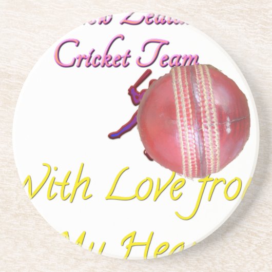 Ball NEWZEALAND Zandsteen Onderzetter (Voorkant)