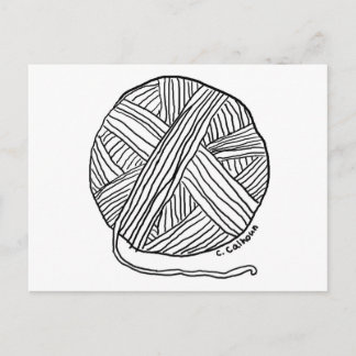 Ball o' Yarn Briefkaart