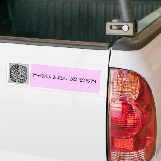 Ball of Bust Bumpersticker (Op Truck)