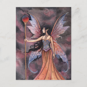 Ball of Fire Fairy Briefkaart
