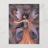 Ball of Fire Fairy Briefkaart (Voorkant)