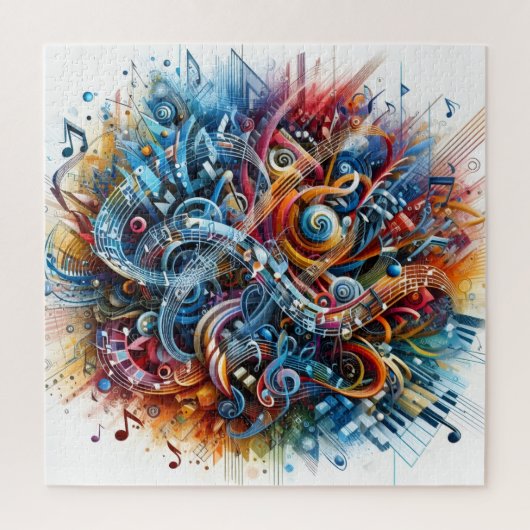 Ball of Music Legpuzzel (Verticaal)