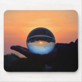 Ball of Sunrise Mousepad Muismat