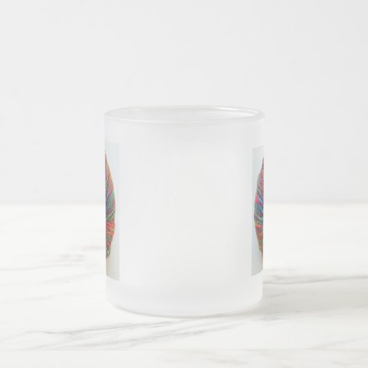 Ball of Yarn Matglas Koffiemok (Center)