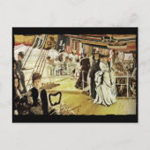 Ball on Shipboard Briefkaart (Voorkant)
