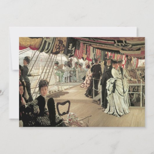 Ball on Shipboard van James Tissot, Victoriaans ku (Voorkant)