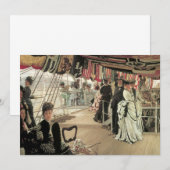 Ball on Shipboard van James Tissot, Victoriaans ku (Voorkant / Achterkant)
