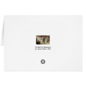 Ball on Shipboard van James Tissot, Victoriaans ku (Achterkant Horizontaal)