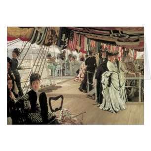 Ball on Shipboard van James Tissot, Victoriaans ku