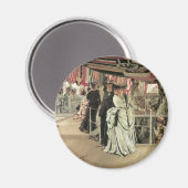 Ball on Shipboard van James Tissot, Victoriaans ku Magneet (Voorkant / Achterkant)