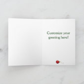 Ball Ornaments Feestdagen Kaart (Binnen)