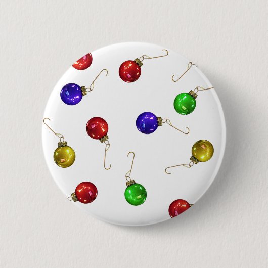 Ball Ornaments Ronde Button 5,7 Cm (Voorkant)