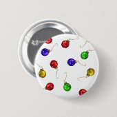 Ball Ornaments Ronde Button 5,7 Cm (Voorkant /achterkant)