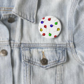 Ball Ornaments Ronde Button 5,7 Cm (In situ)