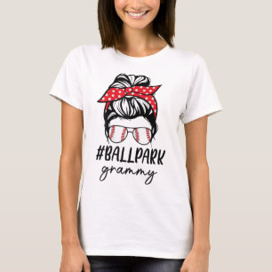 Ball Park Grammy Baseball Softball Moederdag Ba T-shirt