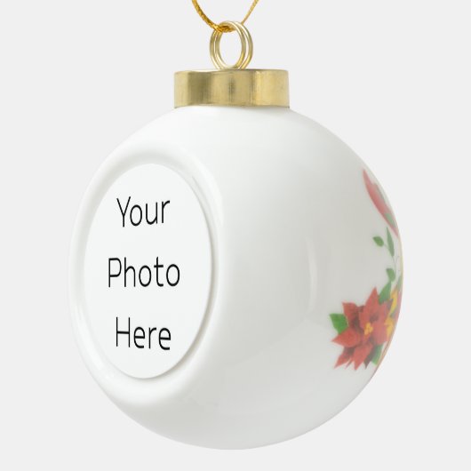 Ball Photo Ornament (Rechts)