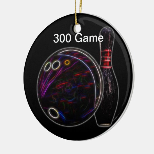 Ball & Pin 300 game ornament (Links)