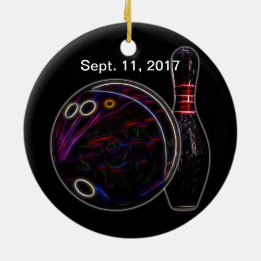 Ball & Pin 300 game ornament (Achterkant)