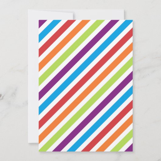 Ball Pit Fun Party Uitnodiging Kinderen Verjaardag (Achterkant)