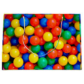 Ball Pit Thed Birthday Bag Groot Cadeauzakje (Voorkant)