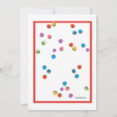 Ball Pit Uitnodigingen (Achterkant)