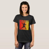 Ball Player Dodgeball Player Mannen Vader Dodgeba T-shirt (Voorkant volledig)