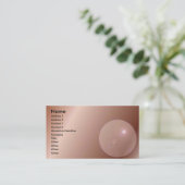 Ball-profielkaart Visitekaartje (Staand voorkant)