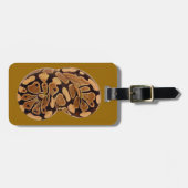 Ball Python Bagagelabel (Voorkant horizontaal)