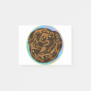 Ball Python Circle Post-it® Notes