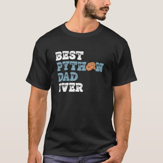 Ball Python Dad for Banana Ball Python Owner T-shirt (Voorkant)