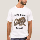 Ball Python heeft een aantal bakken T-shirt (Voorkant)
