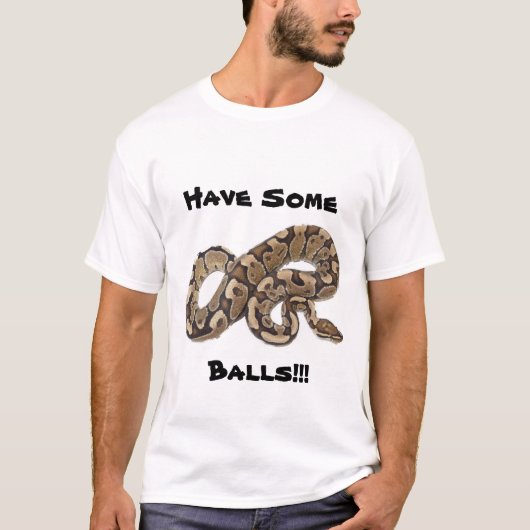 Ball Python heeft een aantal bakken T-shirt (Voorkant)