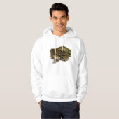 Ball python hoodie (Voorkant volledig)