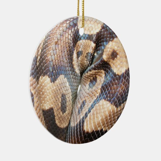 Ball Python Keramisch Ornament (Rechts)