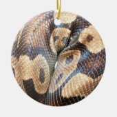Ball Python Keramisch Ornament (Voorkant)