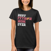 Ball Python Mam voor Banana Ball Python Eigenaar T-shirt (Voorkant)