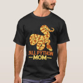 Ball Python mama T-shirt (Voorkant)