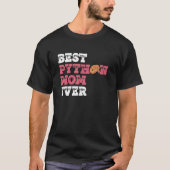 Ball Python Moeder Voor Banana Ball Python Eigenaa T-shirt (Voorkant)