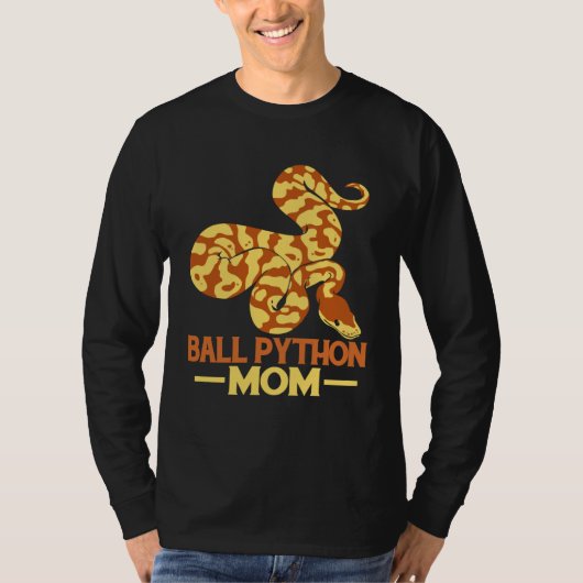 Ball Python Mom T-shirt (Voorkant)