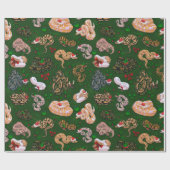 Ball Python Morph Holiday Cadeaupapier (Vlak)