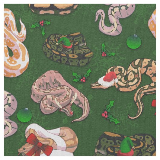 Ball Python Morph Holiday Green Stof (Close Up)