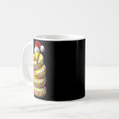 Ball Python Snake Christmas Pet Xmas Koffiemok (Voorkant links)