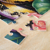 Ball Python Snake Family Pet Portrait Legpuzzel (Zijkant)