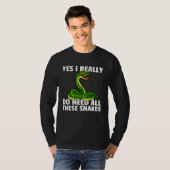 Ball Python Snake  For Boa  Owner  1 T-shirt (Voorkant volledig)
