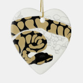 Ball Python Snake Keramisch Ornament (Rechts)